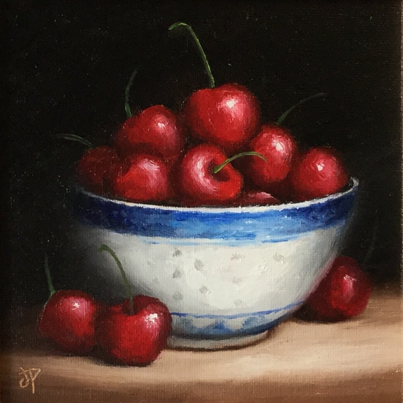 'Cherries' by artist Jane Palmer